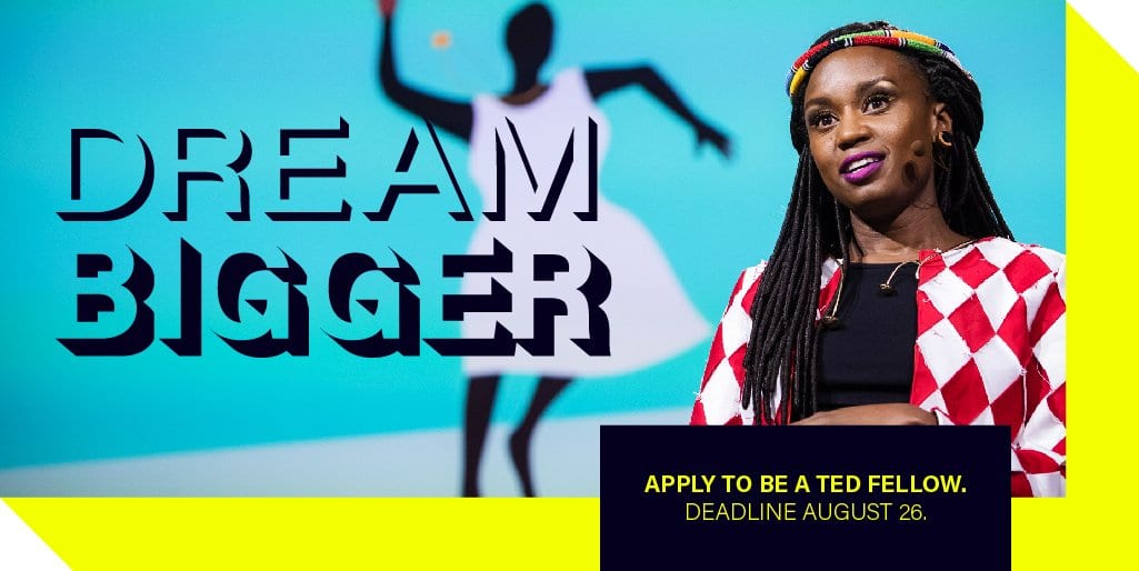 Apply for TED Fellows Program 2019 (Fully Funded to Vancouver, Canada)