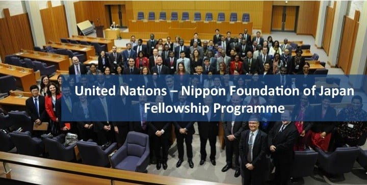 United Nations/ Nippon Foundation of Japan Fellowship Programme 2019 (Fully Funded)