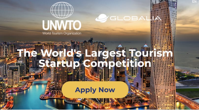 1st UNWTO Tourism Startups Competition 2018 (Win fully-sponsored trips to Hungary and Spain)