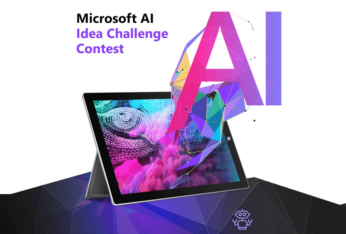 Microsoft AI Idea Challenge Contest 2018 for developers, students, professionals and data scientists