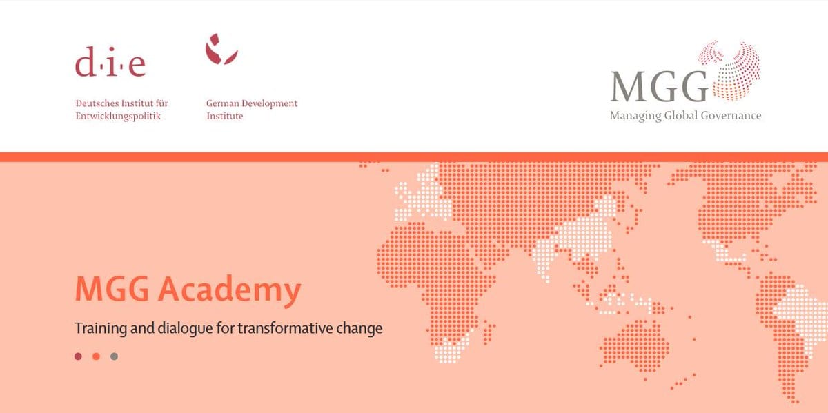 Handling Worldwide Governance Academy 2019 in Bonn, Germany (Scholarship readily available)