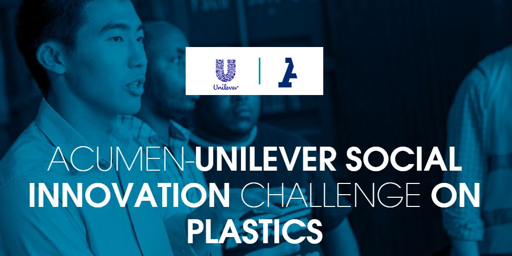 2019 Acumen-Unilever Social Development Obstacle on Plastics