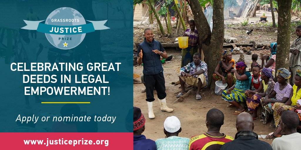 Grassroots Justice Reward Competitors 2019 (Win $10,000 and journey to U.N High-Level Political Online Forum in New York City)