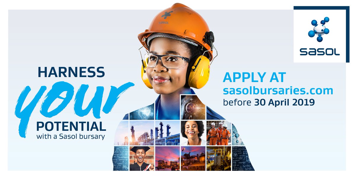 Sasol Bursary Program 2019/2020 for young South Africans (Totally Moneyed)
