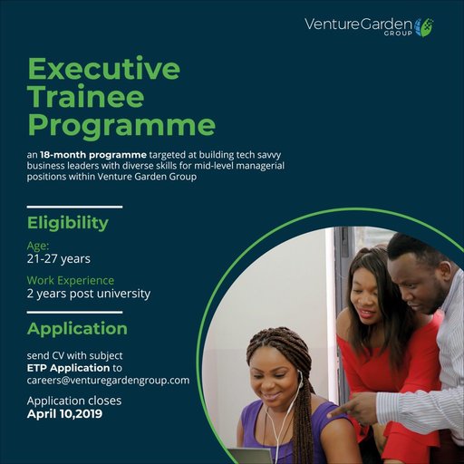 Endeavor Garden Group (VGG) Executive Student Program 2019 for young Nigerian graduates