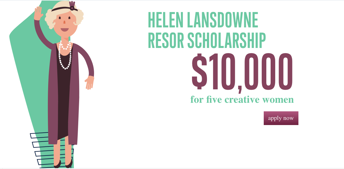 Helen Lansdowne Resor Scholarship 2019 for Innovative Females (Approximately $10,000 + Internship at Wunderman Thompson)