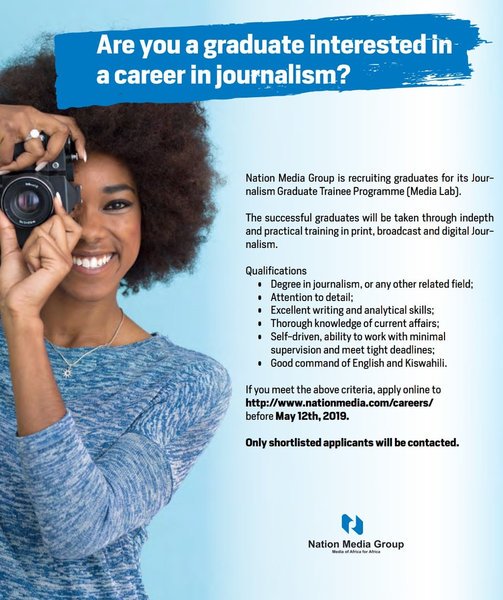 Country Media Group Journalism Graduate Student Program 2019 (Media Laboratory)