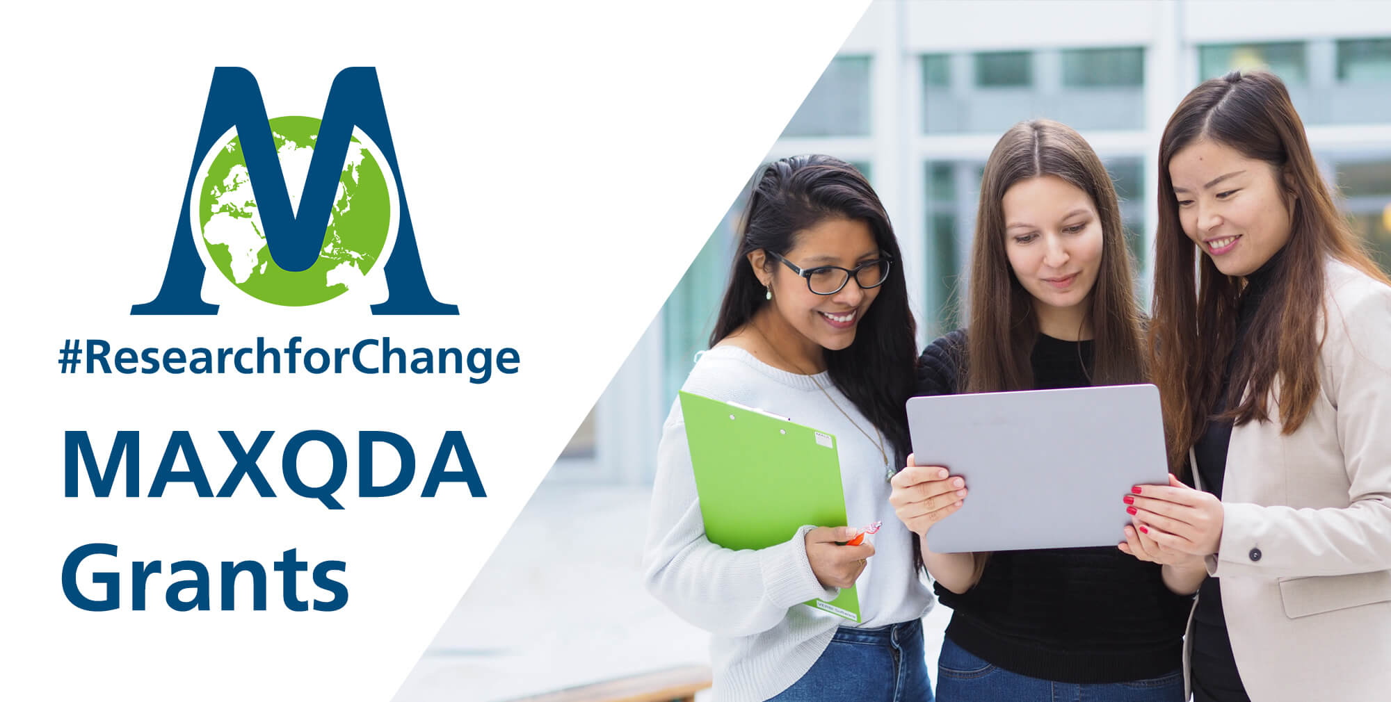 MAXQDA #ResearchforChange Grant 2019 (Approximately $1,400 USD)