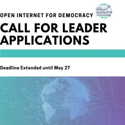 CIPE Open Web for Democracy Leaders Program 2019 ($1000 USD honorarium & & Completely Moneyed to 2019 Web Governance Online Forum in Berlin, Germany)