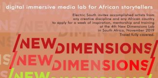 Electrical South New Dimensions Digital Immersive Media Lab 2019 for African Storytellers (Absolutely Funded)