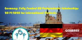 Germany: Completely Moneyed KU Postgraduate Scholarships 2019/2020 for International Trainees