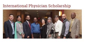 American Academy of Hospice and Palliative Medication (AAHPM) International Doctor Scholarship 2020 (as much as $5,000)