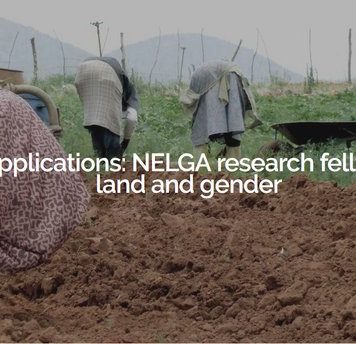 Require Applications: NELGA 2019 course on land and gender– Accra, Ghana (Moneyed)