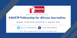 AIJC19 Fellowship for African Reporters (Moneyed to Johannesburg, SA)