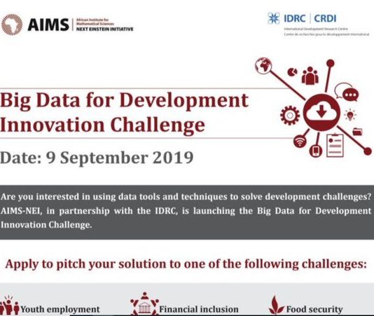 AIMS-NEI Big Data for Advancement Development Obstacle 2019 (Seed financing grants of as much as USD 10,000)