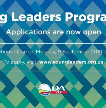 Democratic Alliance (DA) Young Leaders Program 2020 for young South Africans