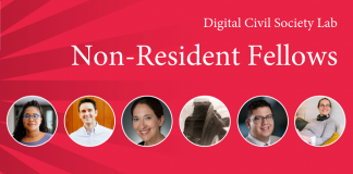 Stanford PACS Digital Civil Society Laboratory Non-Residential Fellowship 2020 ($20,000 stipend)