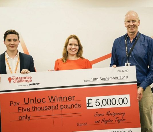 Unloc Enterprise Challenge 2019 for Start-ups in Europe (Funding up to £10,000)