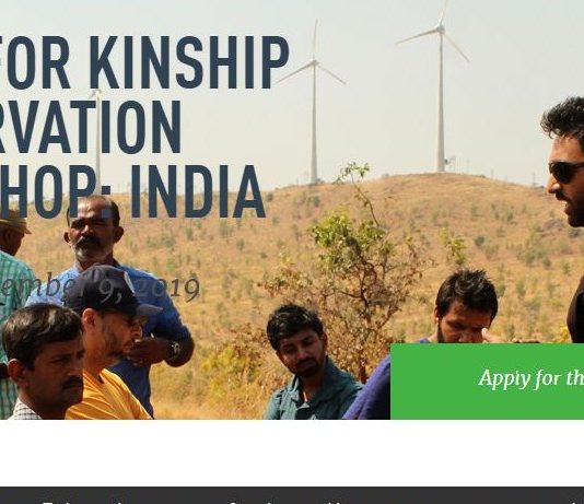 Kinship Conservation Workshop: India 2020 for Indian Conservationists (Funded)
