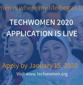 U.S Government TechWomen Emerging Leaders Program 2020 for Women in STEM to study in the United States of America (Fully Funded)