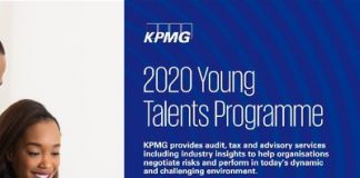 KPMG Graduate Trainee Programme 2020/2021 for young Nigerians.
