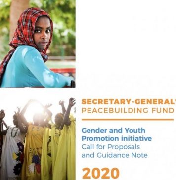 United Nations Secretary-General’s Peacebuilding Fund’s (PBF) Gender and Youth Promotion Initiative 2020