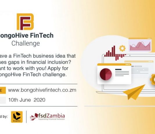 BongoHive FinTech Challenge 2020 for FinTech Startups in Zambia