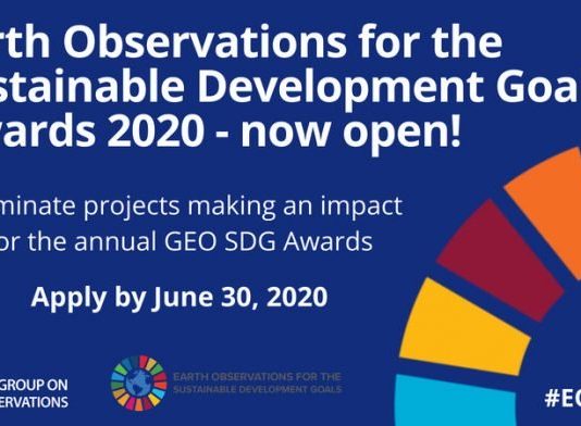 Group on Earth Observations Sustainable Development Goals (GEO SDG) Awards 2020