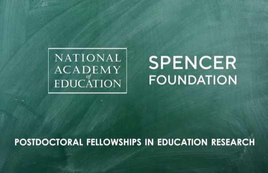 National Academy of Education/Spencer Postdoctoral Fellowship Program 2021 (up to $70,000)