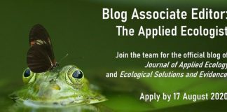 British Ecological Society is hiring a Blog Associate Editor for The Applied Ecologist