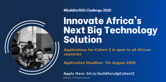 Facebook/Andela #BuildforSDG Challenge 2020 for Developers in Africa