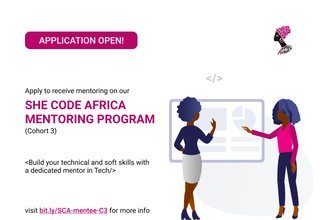She Code Africa Mentoring Program 2020 for African Women in Tech (Cohort 3)
