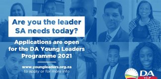 Democratic Alliance Young Leaders Programme Class of 2021 [South Africans only]