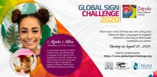 Call for Entries: Global Sign Challenge 2020
