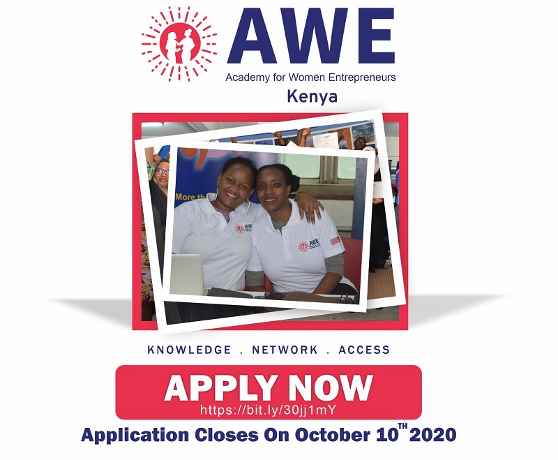 Academy for Women Entrepreneurs (AWE) in Kenya 2020 – Cohort 2