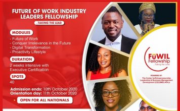 CELBMD Africa Future of Work Industry Leaders Fellowship 2020
