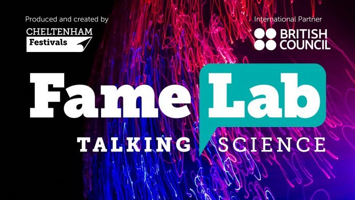 British Council FameLab science communication competition 2021 for young people worldwide (Funded Trip to Cheltenham Science Festival in the UK)