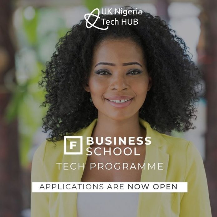 UK-Nigeria Tech Hub Future Females Business School Tech Programme 2020 for female Nigerian Entrepreneurs