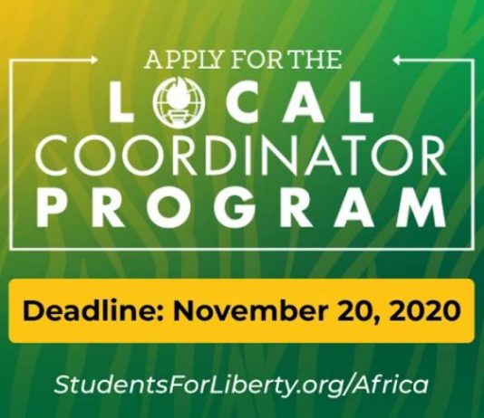 African Students For Liberty Local Coordinators Program 2020 (Cohort 2)
