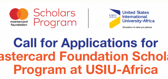 United States International University-Africa (USIU-Africa) Mastercard Foundation Scholars Program 2021/2022 for young Africans (Fully Funded)