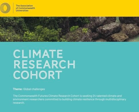 The ACU Commonwealth Futures Climate Research Cohort for climate and environment researchers (Funded attendance at COP26 in Glasgow, UK)