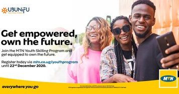 MTN Youth Skilling Program 2021 for young Ugandans