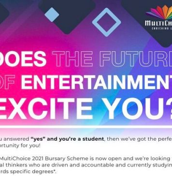 MultiChoice Bursary Program 2021 for young South Africans