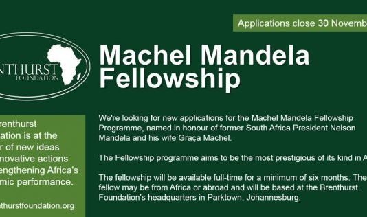 Machel-Mandela Fellowship Programme 2021 for young African graduates (Funded)