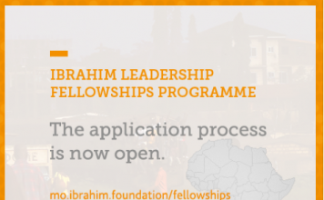 Mo Ibrahim Foundation Leadership Fellowship Programme 2021 for emerging African Leaders (Fully Funded to work at the African Development Bank )