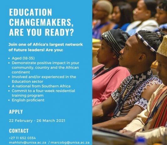 YALI-RLC SA/Trevor Noah Foundation Education Change Makers Programme 2021 (Cohort 2) for young Southern Africans (Fully Funded)