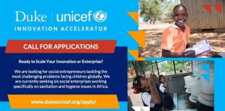 The Duke-UNICEF Innovation Accelerator Program 2021 for impact enterprises across Africa.