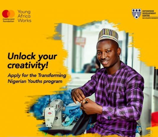 Young Africa Works-Mastercard Foundation/EDC Transforming Nigerian Youths Program 2021 for young Nigerians