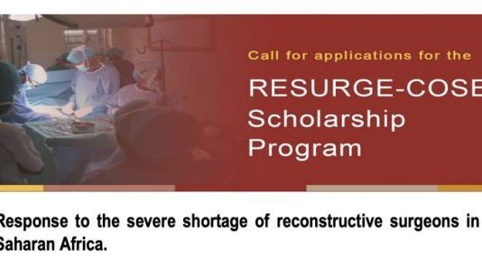 ReSurge-COSECSA Scholarship Program 2021 for final year African Medical Students.