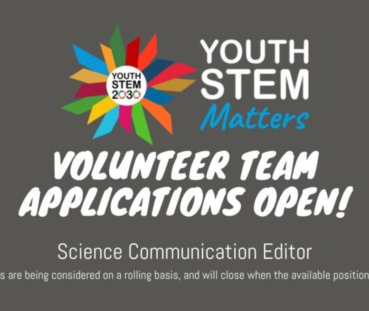 Apply to join the Youth STEM Matters Volunteer Team as Science Communication Editor